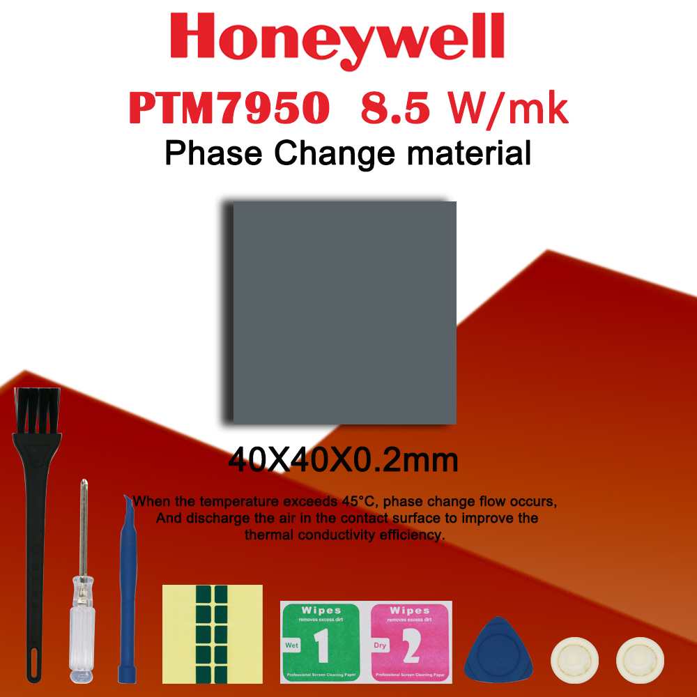 Honeywell PTM7950 Phase Change - Laptop Cooling Pad recension och pris