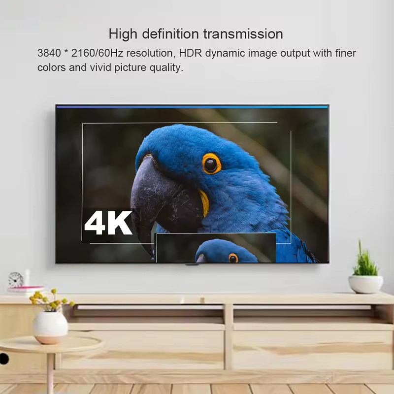 4K 60Hz DisplayPort To HDMI Ex - Hdmi Cable recension och pris