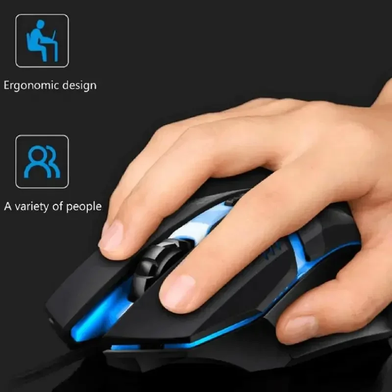 Colorful 3-Button LED E-Sports - Laptop Mouse recension och pris