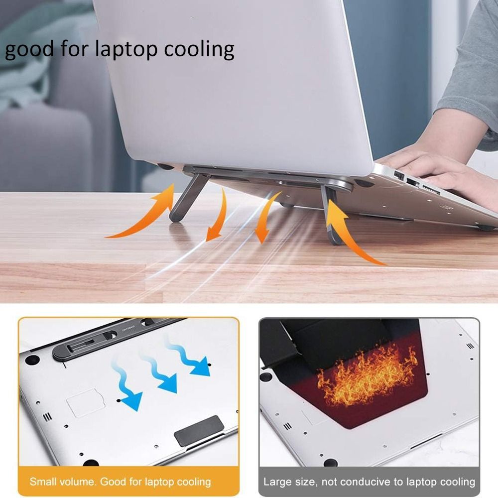 New Invisible Laptop Riser Sta - Laptop Cooling Pad recension och pris
