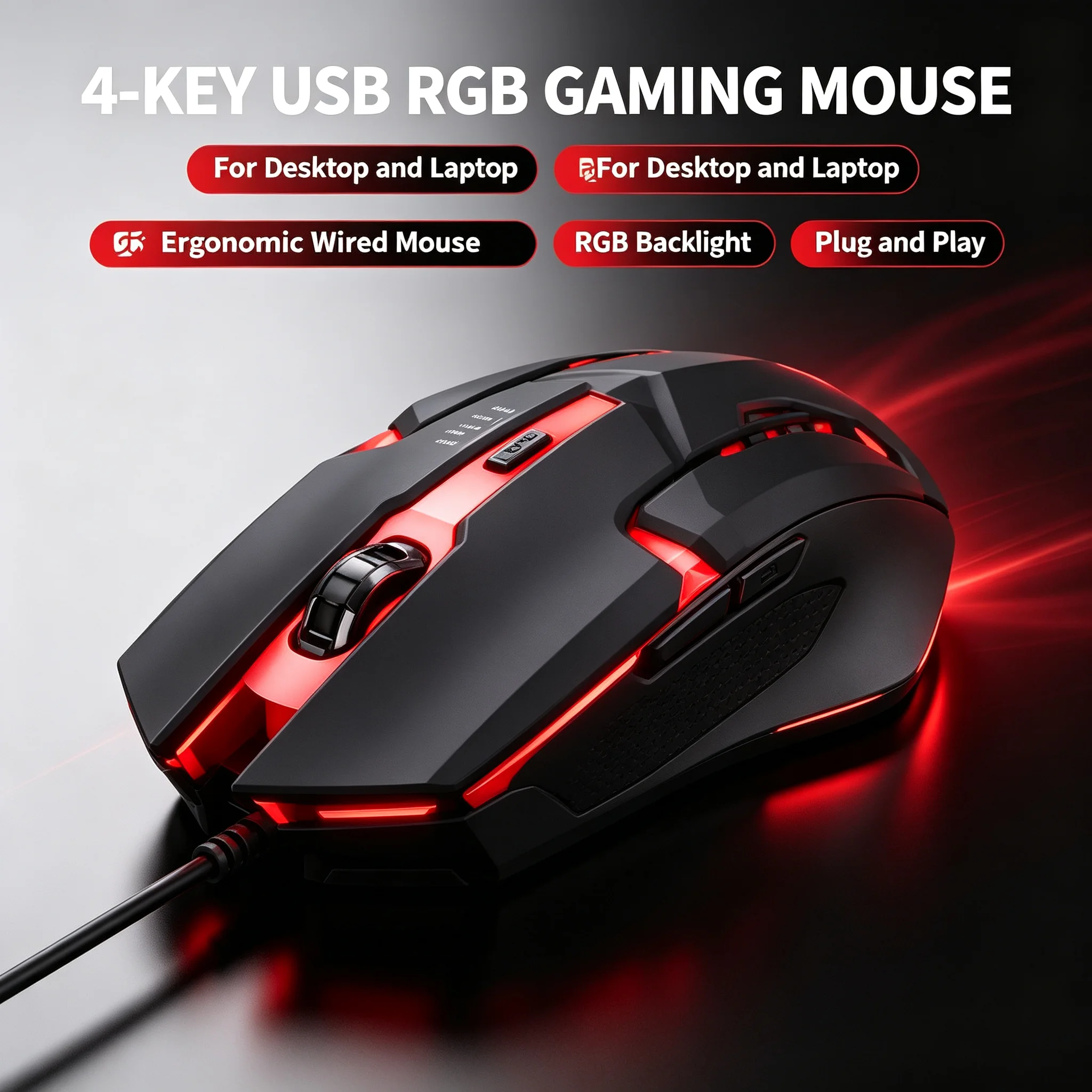 New Latest High-quality Ergono - Laptop Mouse recension och pris