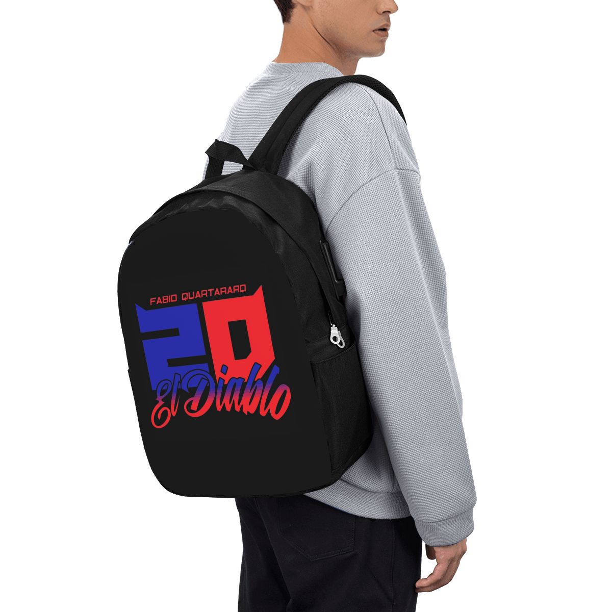Fabio Quartararo El Diablo Num - Laptop Bag recension och pris