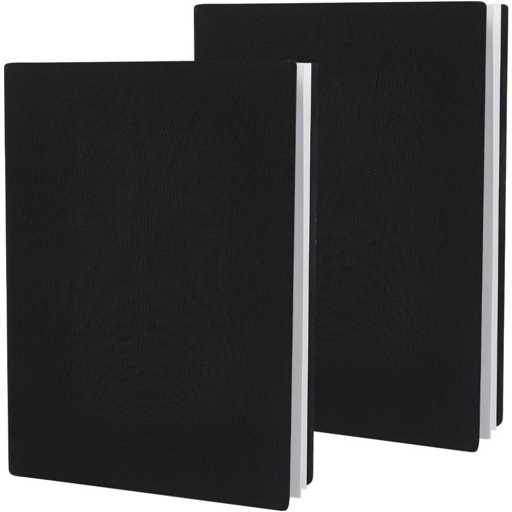 2Pcs Elastic Book Covers Black - Laptop Sleeve recension och pris