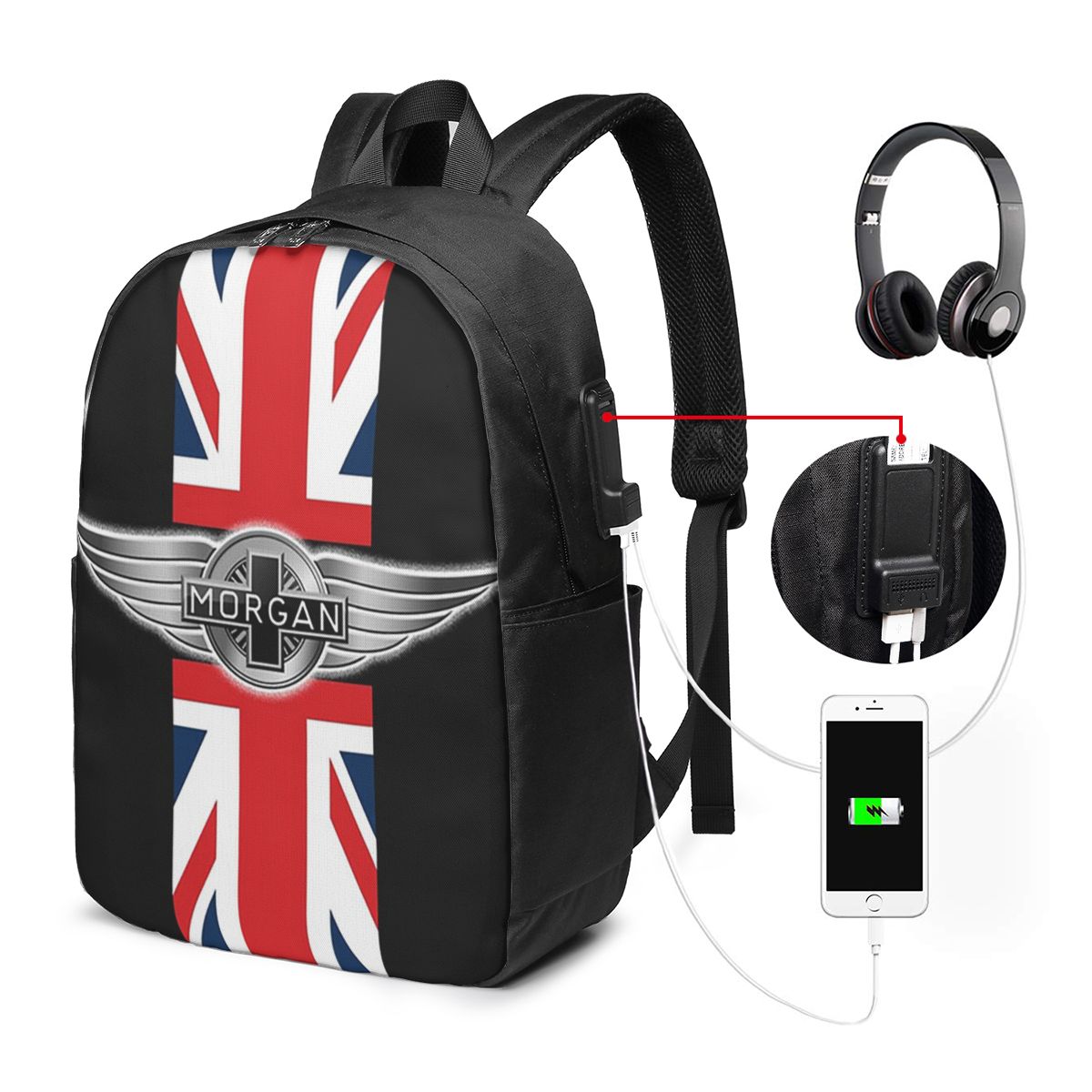 Morgan Motor Car Company Backp - Laptop Bag recension och pris
