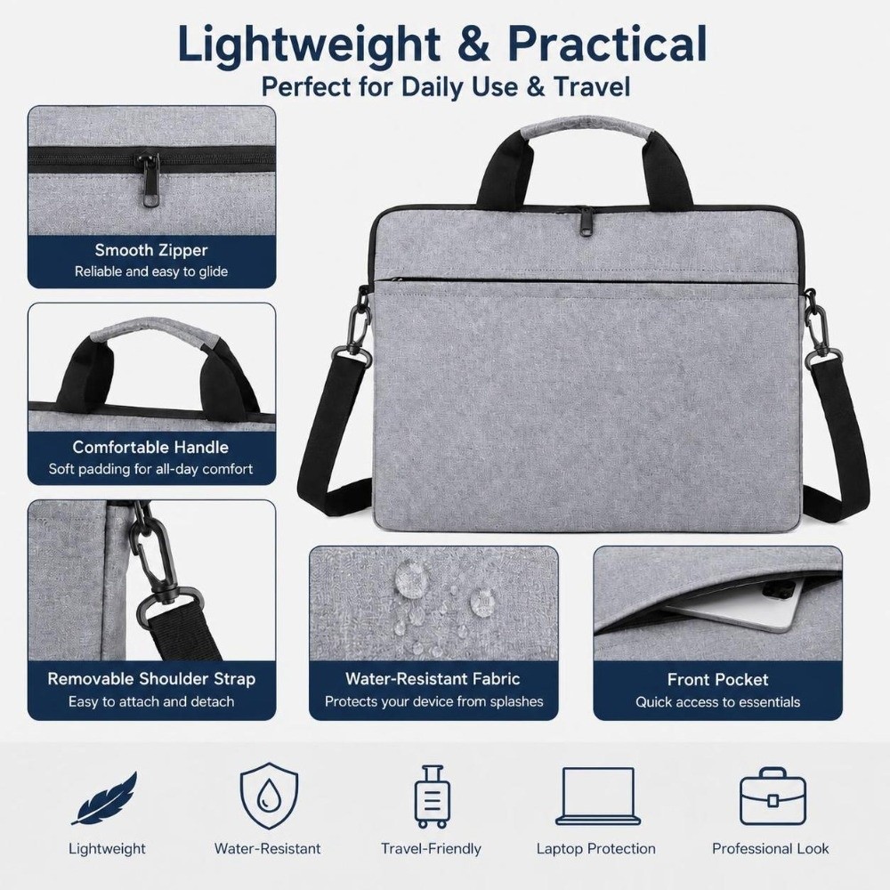 Large Capacity Ultra Thin Prot - Laptop Sleeve recension och pris
