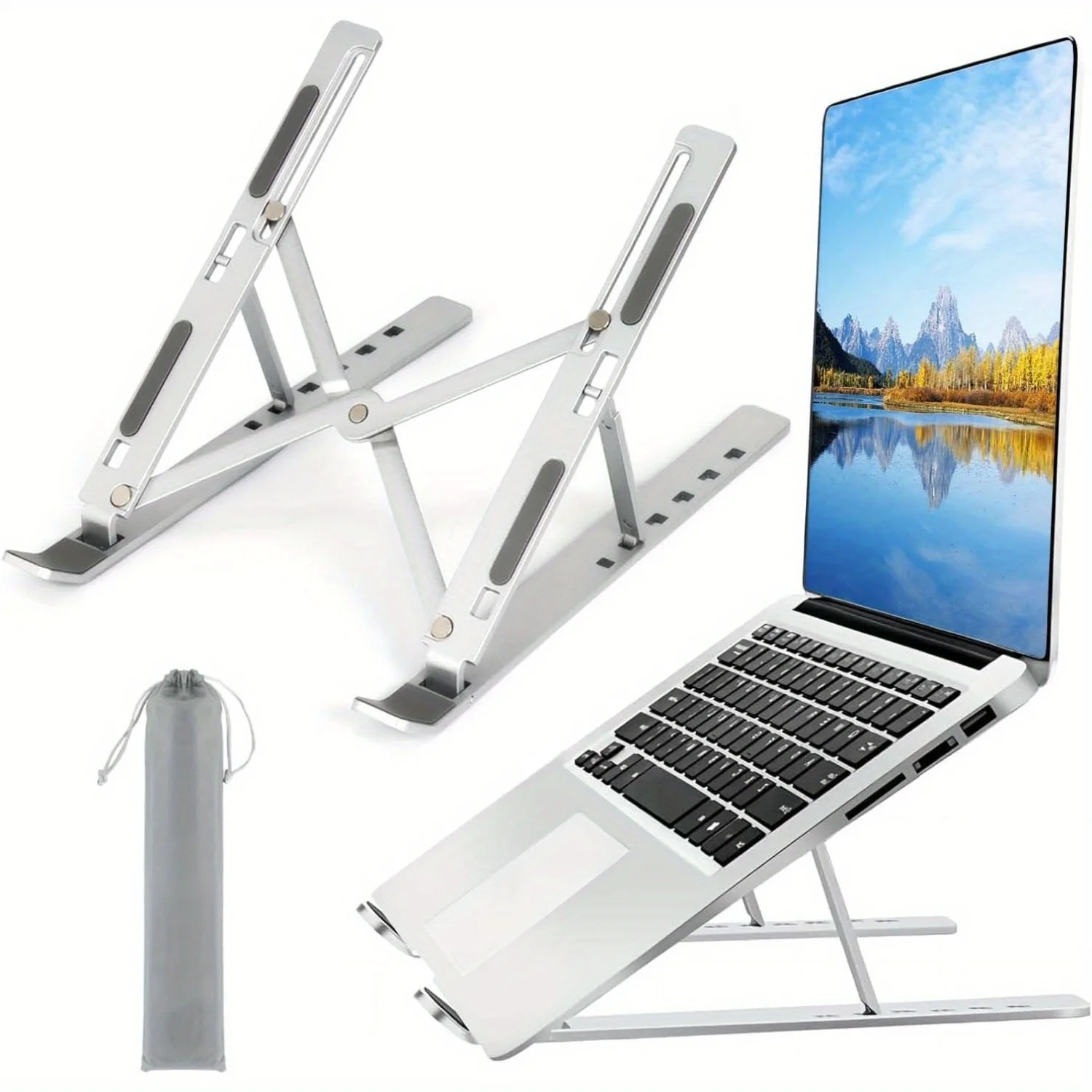Adjustable Aluminum Laptop Sta - Laptop Cooling Pad recension och pris