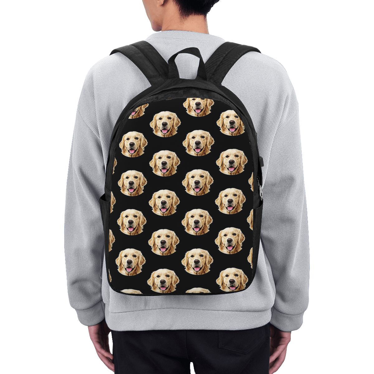 Funny Golden Retriever Face Po - Laptop Bag recension och pris