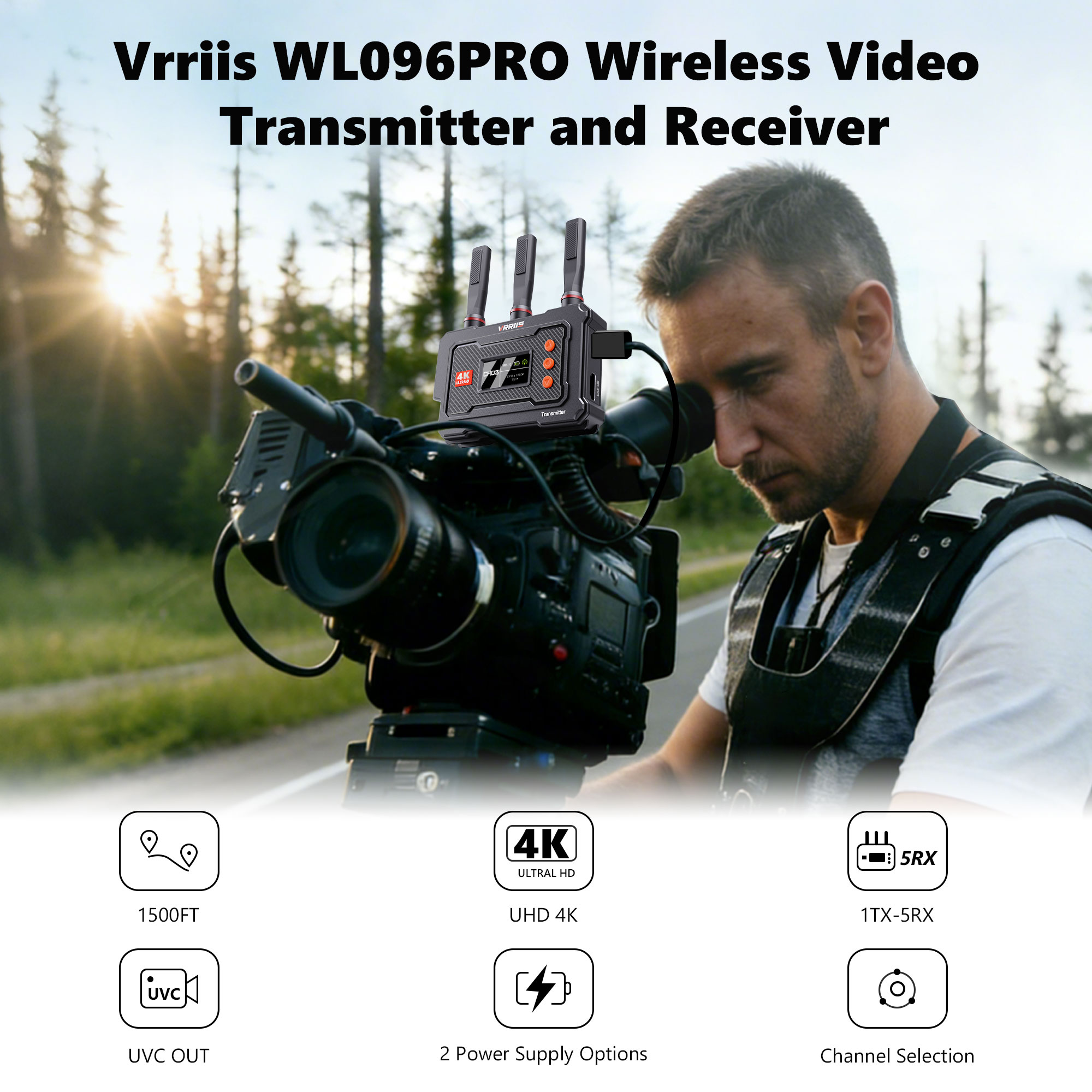 HDMI Wireless 4K Video Transmi - Hdmi Cable recension och pris